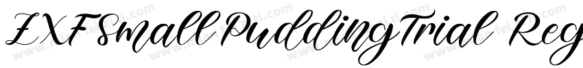 ZXFSmallPuddingTrial Regular字体转换